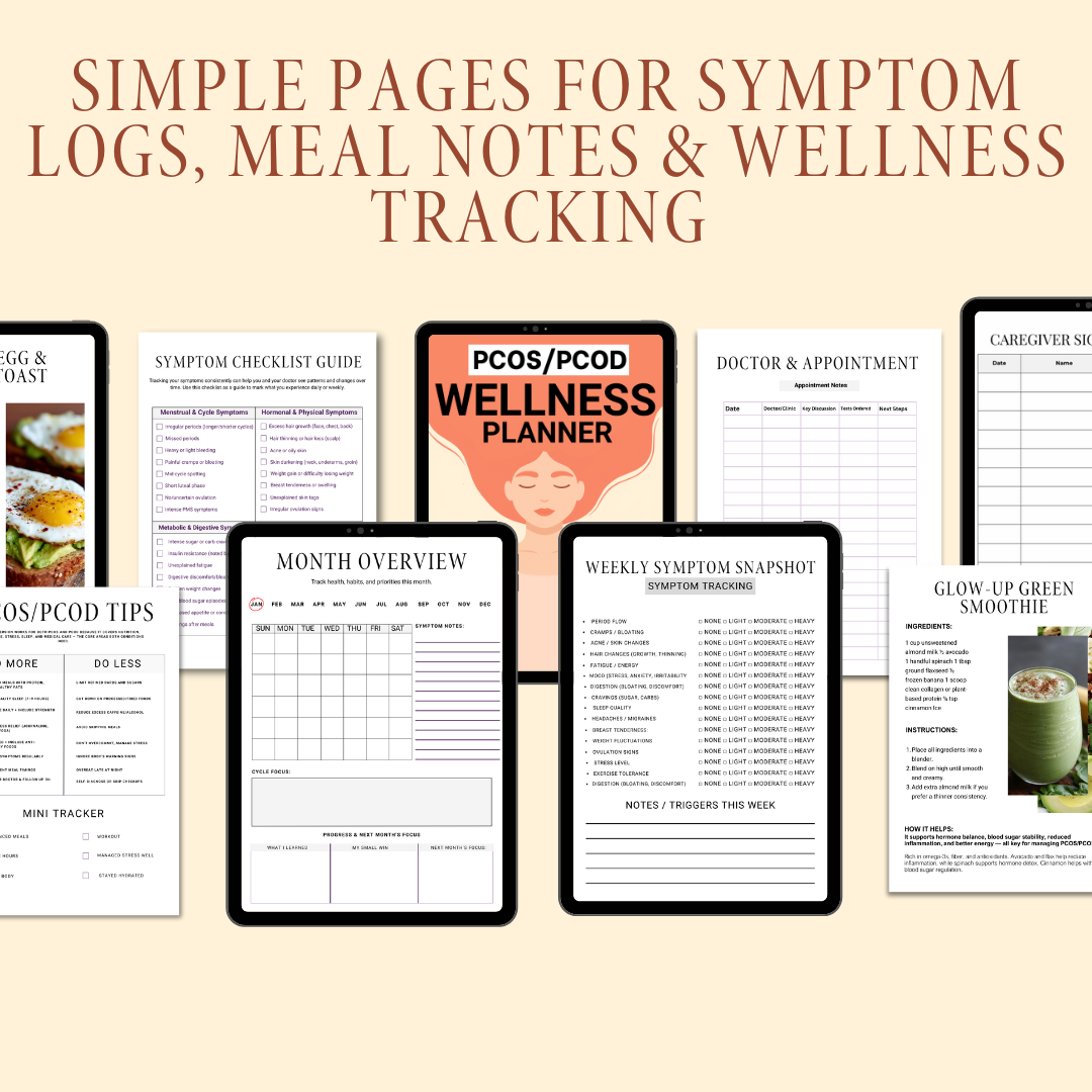 PCOS / PCOD Wellness Planner