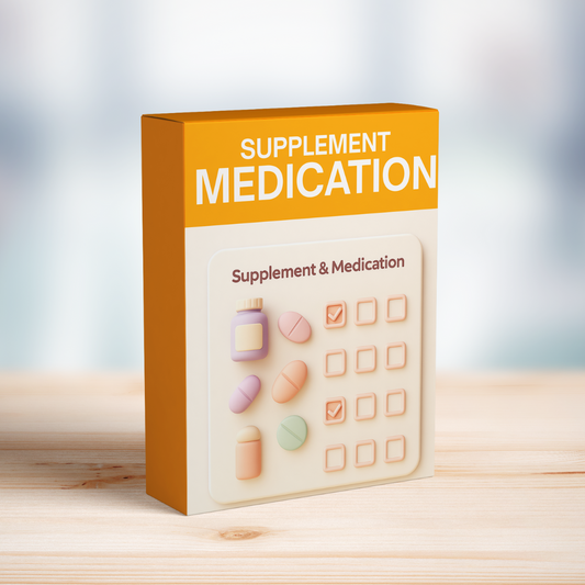 Supplement & Medication Tracker