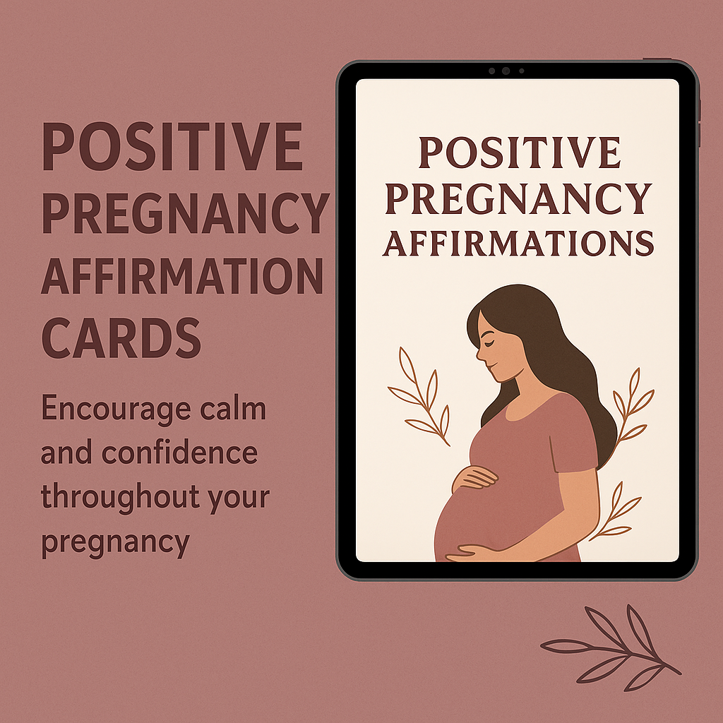Positive Pregnancy Affirmations Cards